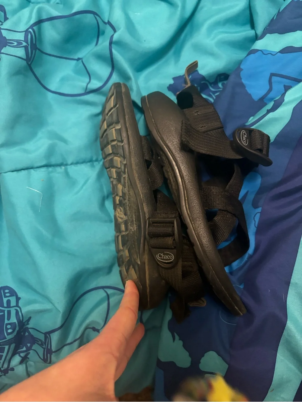 Chaco Kids Black Strappy Sport Sandals